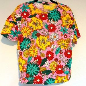 Zara Floral T-shirt
